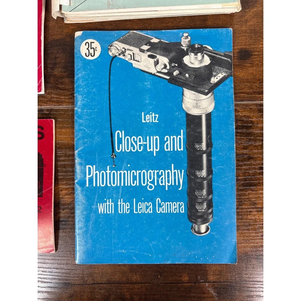 Vintage‎ Leica Leitz Rollei Camera Manuals Leicaflex SL2 CL XF35 Alignment Guide